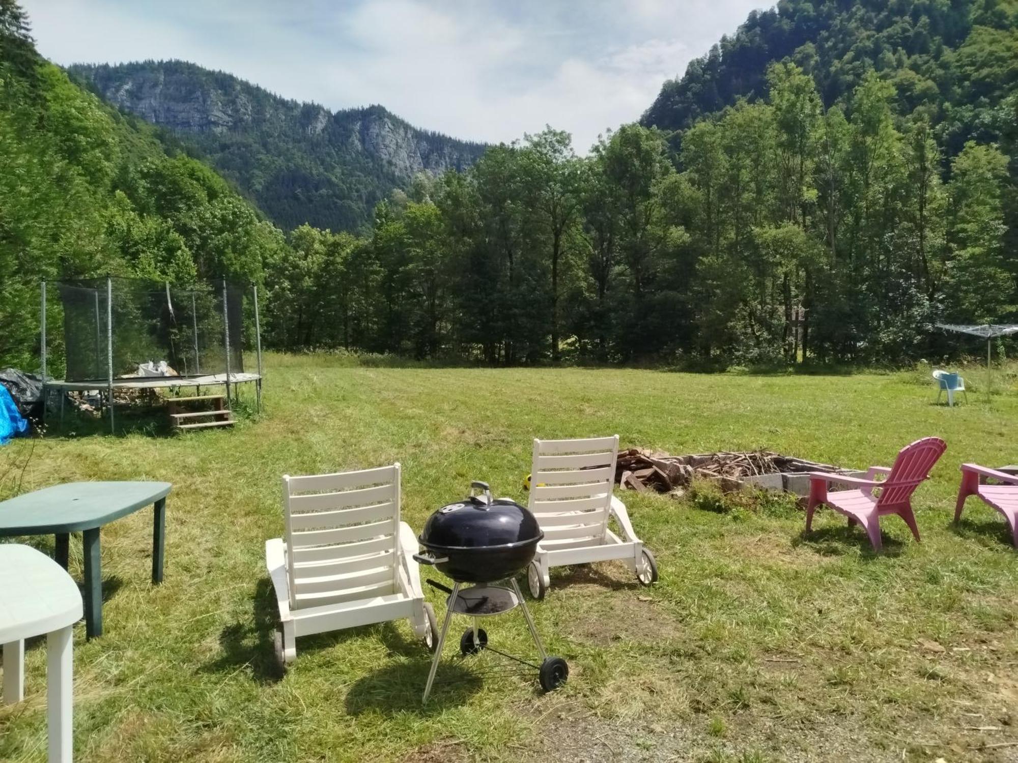 Chalet 8 Personnes + Grand Terrain Et Riviere Entremont Eksteriør billede